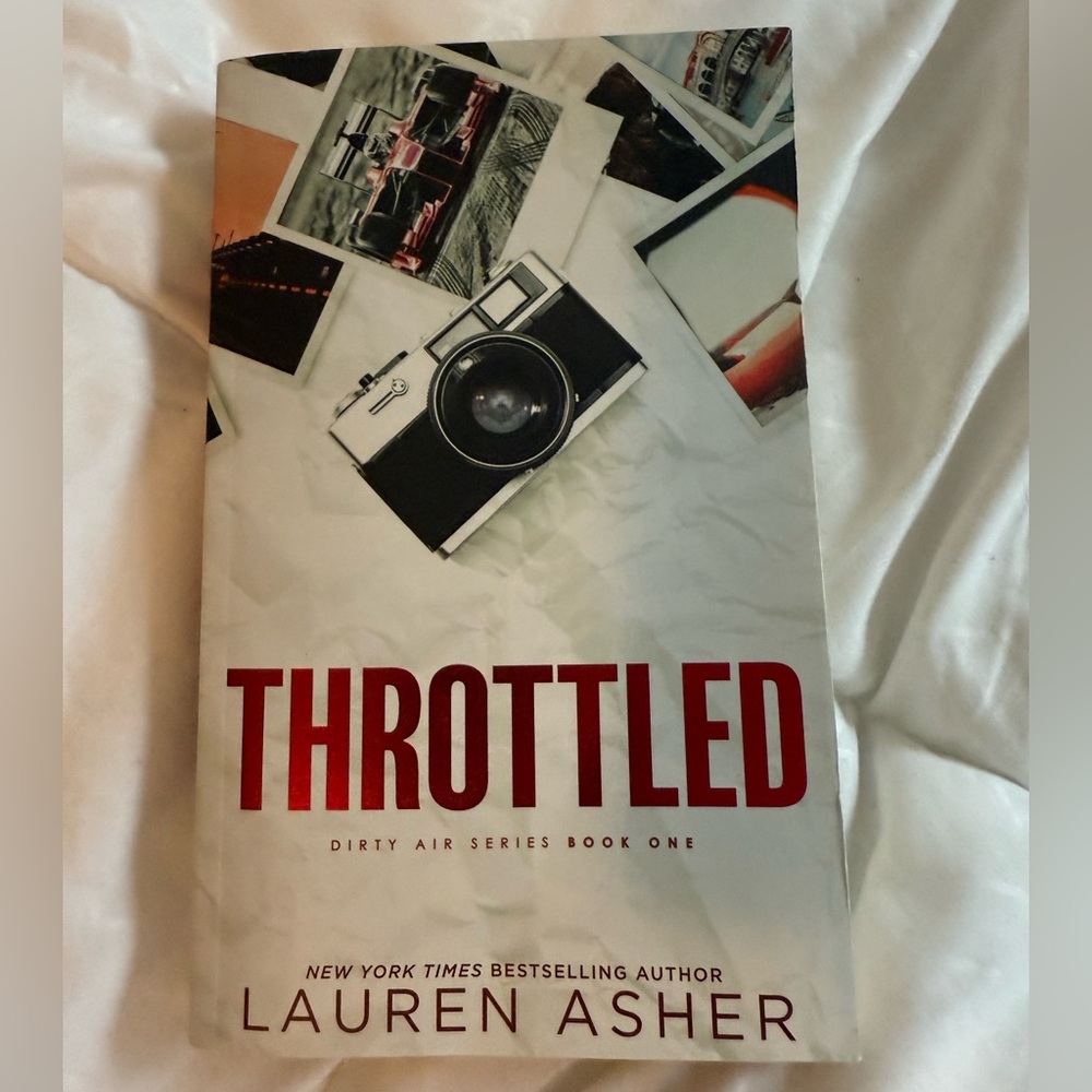 Autographed Throttled by Lauren Asher Book